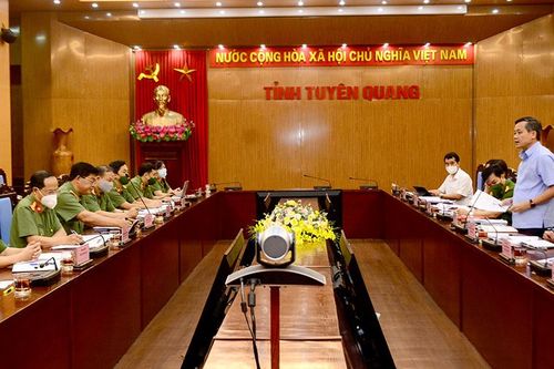 Công bố quyết định thanh tra của Bộ Công an về quản lý một số ngành, nghề đầu tư kinh doanh có điều kiện