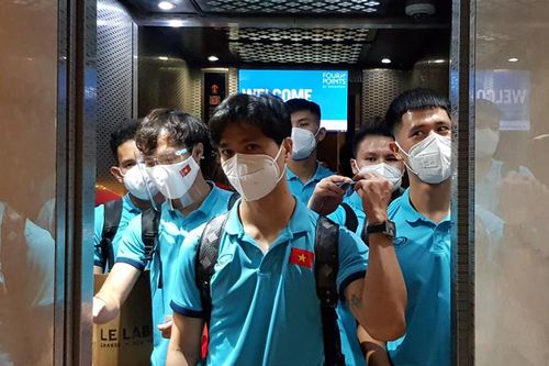 ĐT Việt Nam được đón tiếp chu đáo tại UAE
