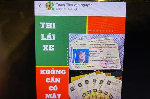 Rao bán bằng lái không cần thi - Công khai vi phạm pháp luật