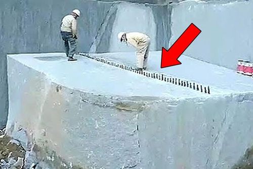 Đá hoa cương siêu cứng bị phá vỡ trong vài phút nhờ định luật này