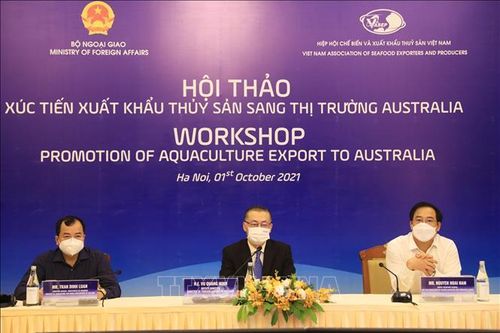 Nhiều cơ hội xuất khẩu thủy sản sang thị trường Australia