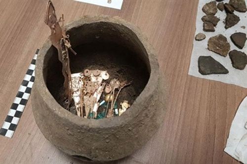 Tìm thấy báu vật nghi của thành phố vàng trong truyền thuyết
