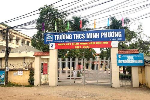 Trường THCS Minh Phương tạm dừng giảng dạy vì có trường hợp liên quan đến ca mắc COVID-19 tại Hà Nội