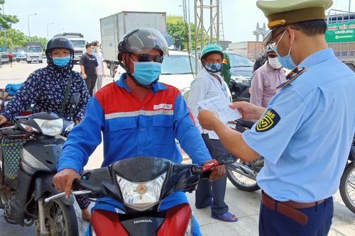 Thái Bình linh hoạt kiểm soát người và phương tiện ra, vào tỉnh
