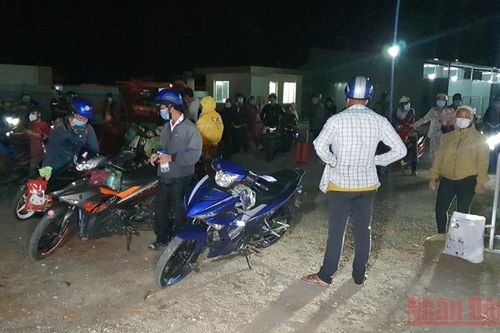 Kiên Giang đón hàng trăm công dân về từ các địa phương