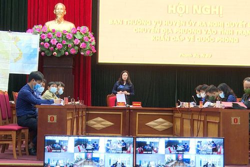 Thanh Ba tổ chức luyện tập cho diễn tập khu vực phòng thủ