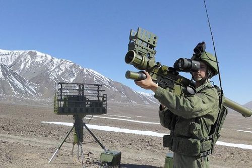 Quân đội Nga được trang bị tên lửa vác vai có thể bắn hạ cả tiêm kích F-22