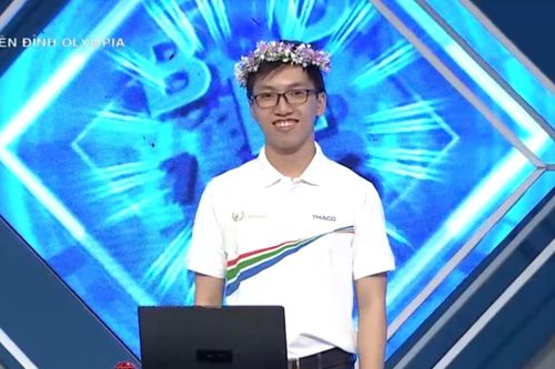 Nam sinh thích đội vòng hoa giành vòng nguyệt quế Đường lên đỉnh Olympia
