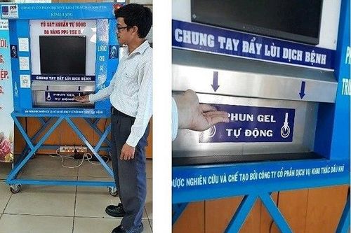Tủ sát khuẩn tự động PPS-TSK01 lọt Top 10 giải pháp ứng phó dịch COVID-19