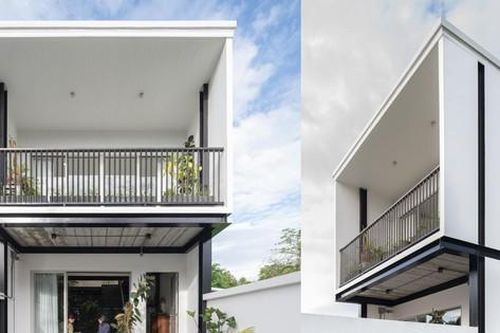 Nhà ống 2 tầng không làm mặt tiền vẫn đẹp và sang
