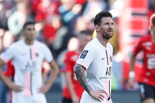 Messi, Neymar, Mbappe có 0 cú sút trúng đích trước Rennes