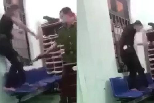 Đình chỉ công tác một công an phường để làm rõ việc dí roi điện vào nam thanh niên