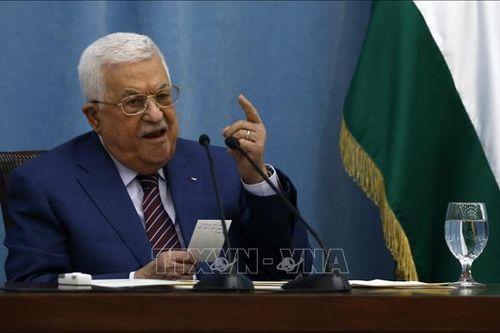 Tổng thống Palestine gặp phái đoàn Israel