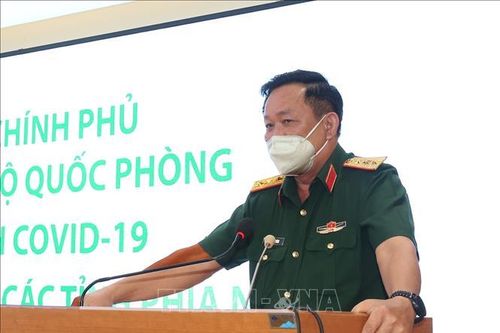 Tăng cường lực lượng Quân y hỗ trợ 'vùng đỏ' Quận 12, TP Hồ Chí Minh