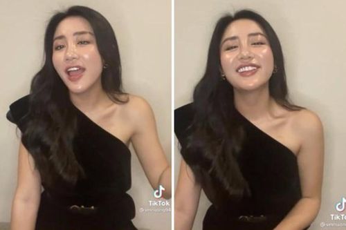 Văn Mai Hương khoe da mặt căng mịn nhưng lại bóng nhẫy đến khó hiểu