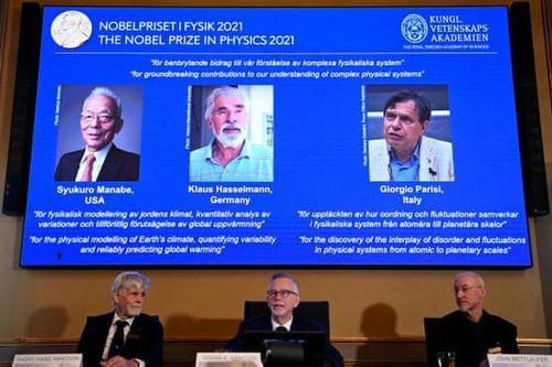 Công bố chủ nhân của giải thưởng Nobel Vật lý năm 2021