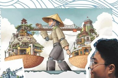 Chàng họa sĩ trẻ theo đuổi 'nghệ thuật vị lai'