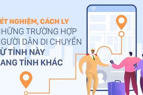 Người dân di chuyển từ tỉnh này sang tỉnh khác đã tiêm vaccine có cần xét nghiệm, cách ly?
