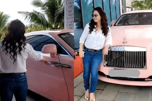 Bà Phương Hằng 'cưỡi' Rolls-Royce Wraith hơn 30 tỷ tại Bình Dương