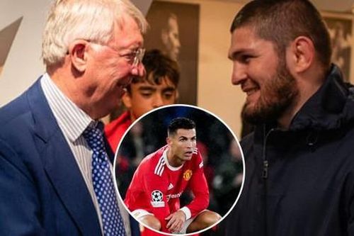 Sir Alex nói gì về Ronaldo khi gặp cựu võ sĩ Khabib?