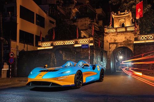 Ngắm siêu xe McLaren nhẹ nhất trên đường phố Hà Nội