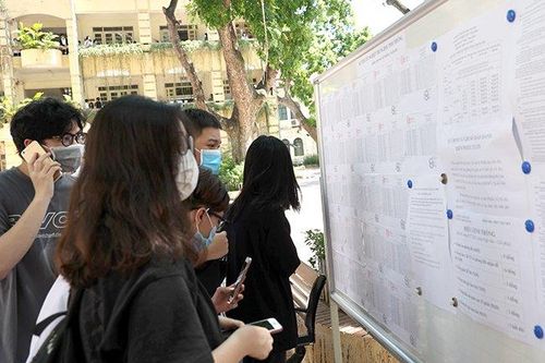Các trường đại học bắt đầu công bố điểm chuẩn xét tuyển bổ sung