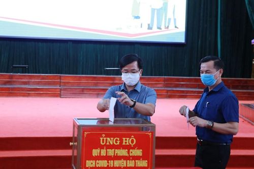 Tiếp tục kêu gọi các tổ chức, cá nhân ủng hộ công tác phòng, chống dịch Covid-19