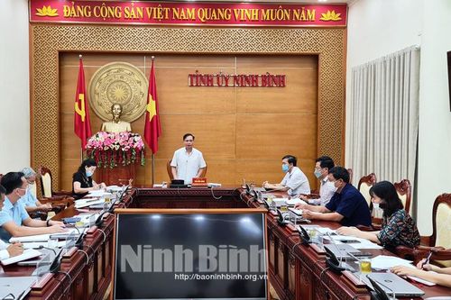 Họp Hội đồng biên soạn tái bản và nghiên cứu, biên soạn, xuất bản Lịch sử Đảng bộ tỉnh