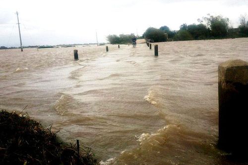 Cảnh báo lũ lớn trên thượng lưu các sông ở Trung Bộ và Bắc Tây Nguyên