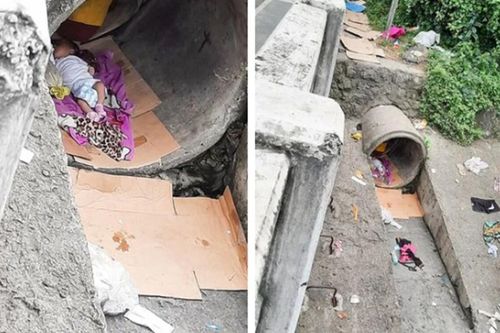 Bắt gặp 'búp bê' nằm trong cống thoát nước, người đàn ông tò mò đến xem thì vội vã chạy đi báo cảnh sát