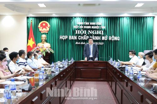 Hiệp hội Doanh nghiệp tỉnh tổ chức hội nghị Ban Chấp hành mở rộng