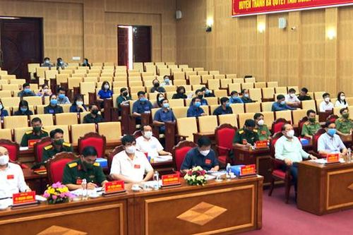 Diễn tập khu vực phòng thủ huyện Thanh Ba năm 2021