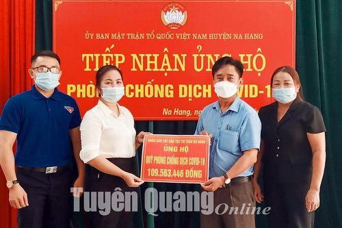 Thêm trên 109 triệu đồng ủng hộ Quỹ vắc-xin phòng Covid-19