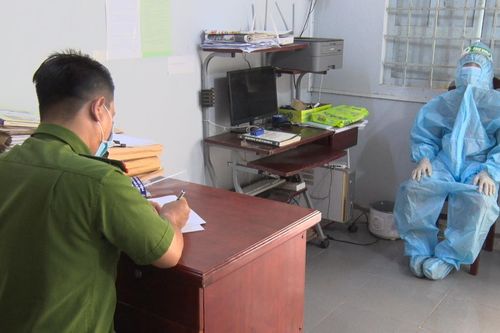 Về quê tự phát, nam thanh niên còn lăng mạ người làm nhiệm vụ tại khu cách ly