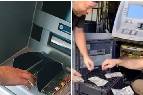 Nhóm người mua lại cây ATM cũ để gỡ lấy sắt vụn, ai ngờ phát hiện trong máy vẫn còn tiền