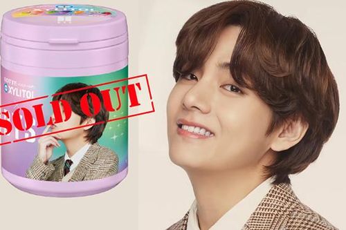 Sức mạnh thương hiệu V BTS khiến món kẹo bình dân cũng 'cháy hàng'