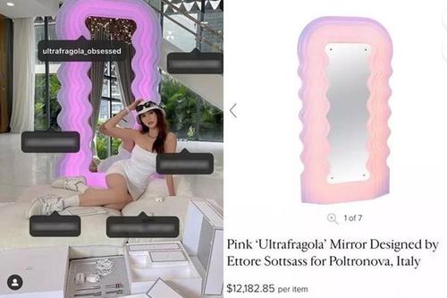 Gương 200 triệu Ngọc Trinh mua 'sống ảo' là hàng 'fake'