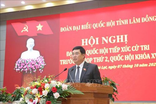 Cử tri Lâm Đồng kiến nghị vấn đề tiêu thụ nông sản khó khăn do dịch COVID-19