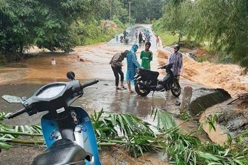 Hướng Hóa: Nhiều diện tích lúa vụ hè thu, hoa màu có nguy cơ thiệt hại do bão lụt