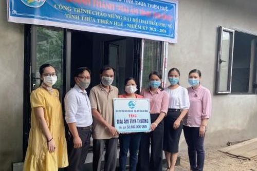 Chính trị - Xã hội Phụ nữ Khánh thành 'Mái ấm tình thương' cho cán bộ hội phụ nữ