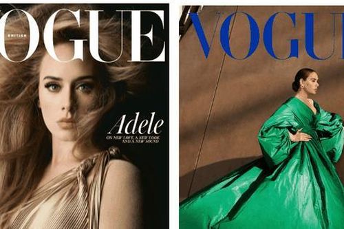 Đừng tìm Adele của ngày xưa nữa, giờ cô đã là gương mặt trang bìa của bộ đôi tạp chí Vogue