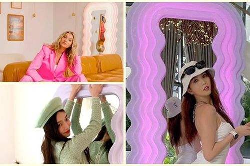 Ngọc Trinh mua gương nhái, sao ngoại sang chảnh thế nào bên hàng thật?