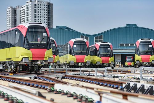 Đường sắt Nhổn-ga Hà Nội sẽ chạy thử 10 đoàn tàu vào tháng 12