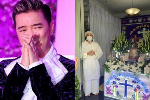 Đàm Vĩnh Hưng tới viếng và lo cho tang lễ bố Hoài Linh: 'Trái tim như vỡ tan, mắt mờ đi vì nước mắt'