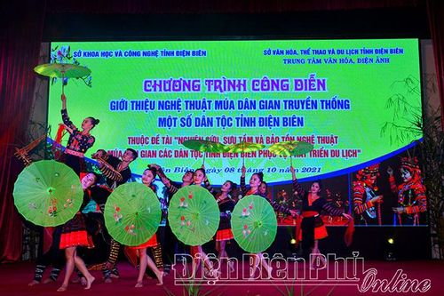 Công diễn giới thiệu 10 điệu múa dân gian truyền thống