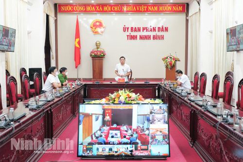 Hội nghị trực tuyến triển khai Kế hoạch tạm thời tổ chức hoạt động vận tải hành khách bằng đường sắt