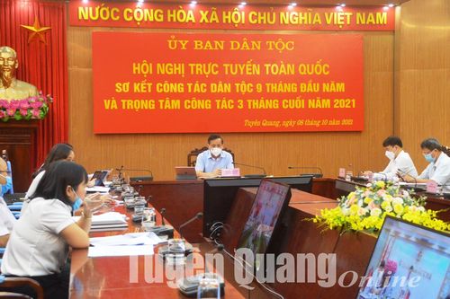 Triển khai công tác dân tộc 3 tháng cuối năm 2021