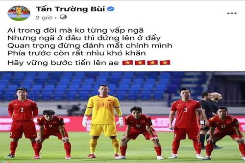 Bị fan 'ném đá', Bùi Tấn Trường bất ngờ lên tiếng đáp trả