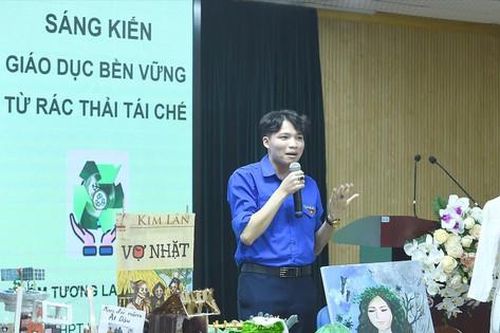Thầy giáo 9x lan tỏa lối sống xanh