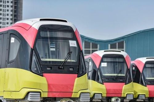 Toàn cảnh các đoàn tàu Nhổn - ga Hà Nội chuẩn bị vận hành tổng thể